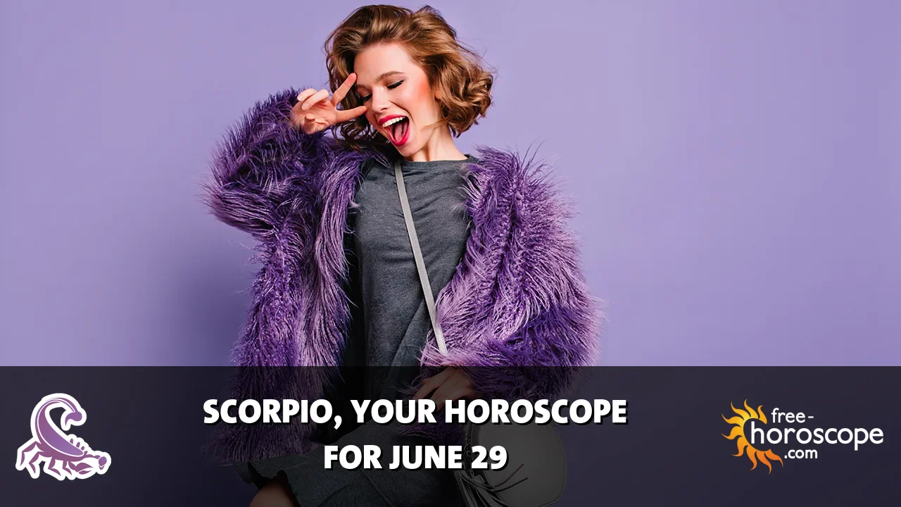 Horoscope Scorpio - Monday, June 29, 2026