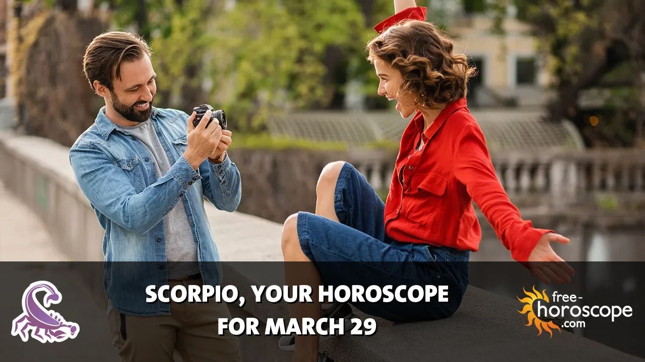 Horoscope Scorpio - Sunday, March 29, 2026