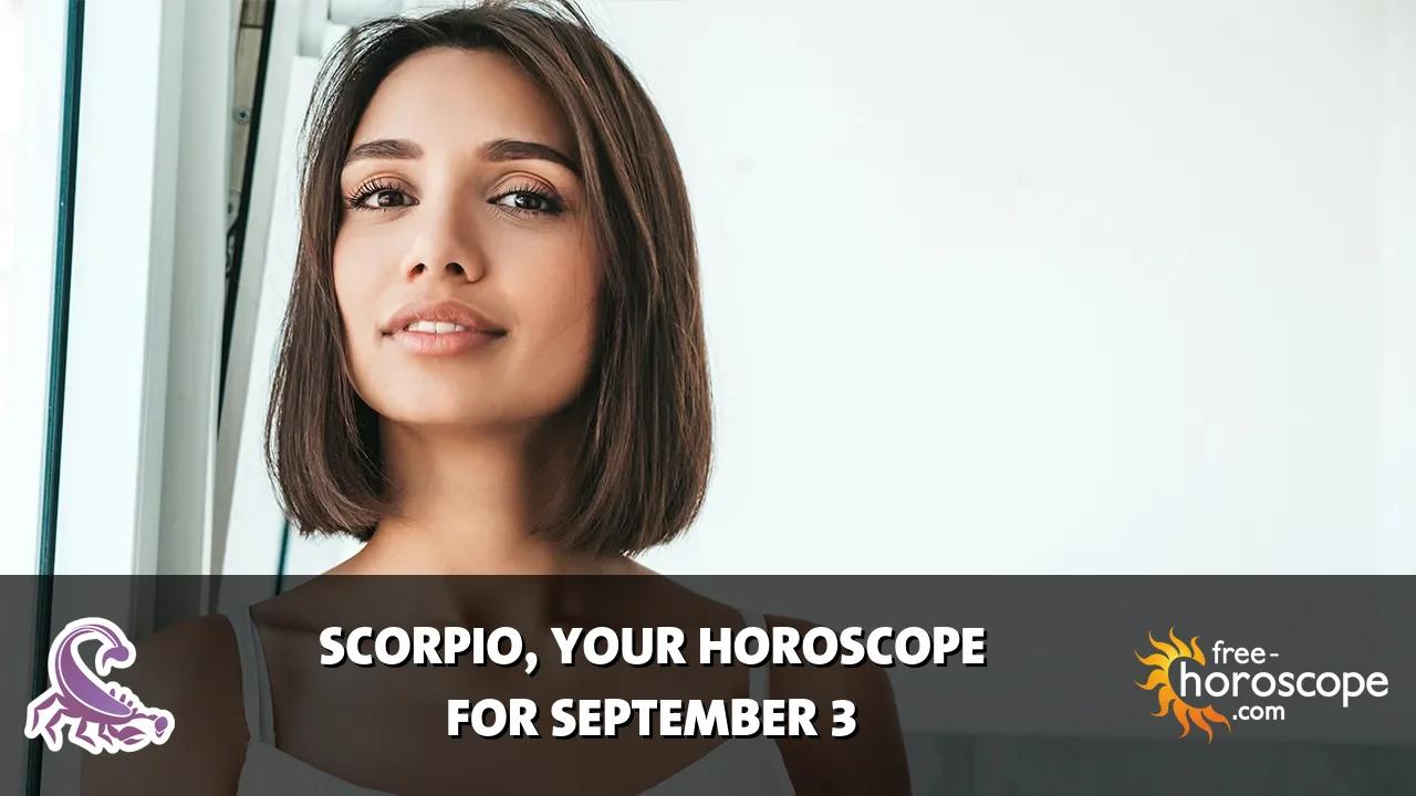 Horoscope Scorpio - Thursday, September 3, 2026