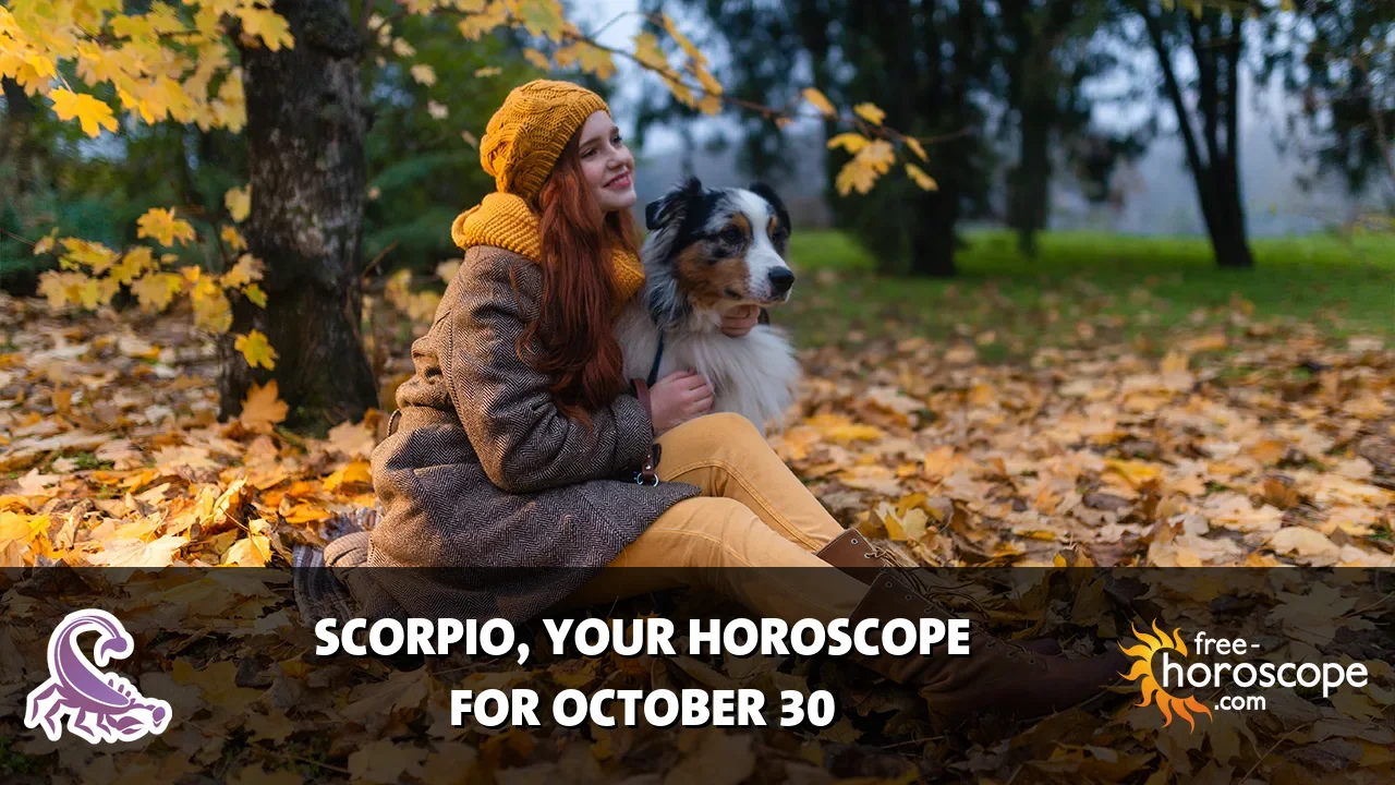 Horoscope Scorpio - Friday, October 30, 2026