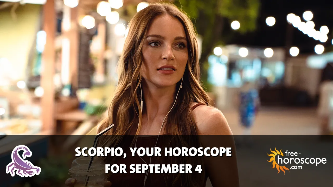 Horoscope Scorpio - Friday, September 4, 2026
