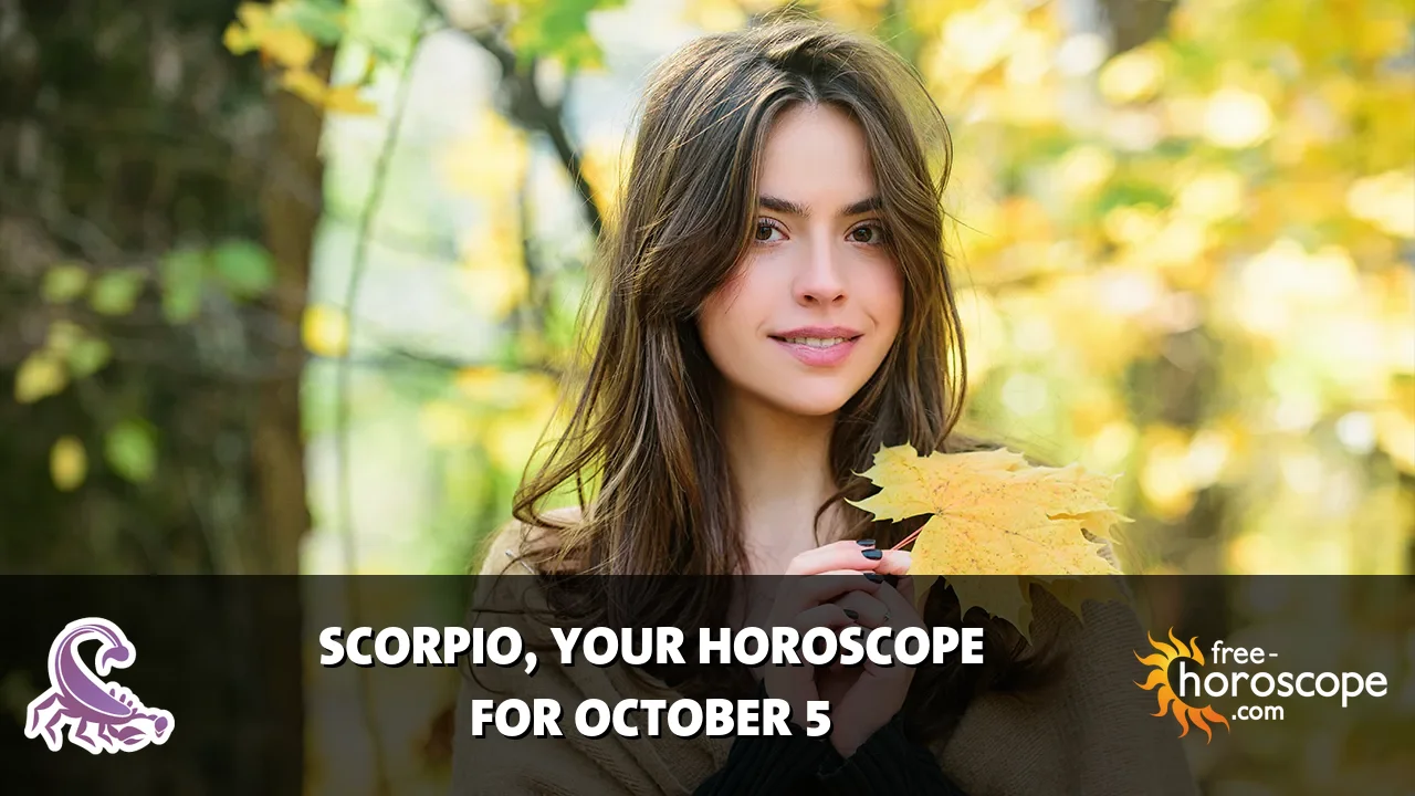Horoscope Scorpio - Monday, October 5, 2026