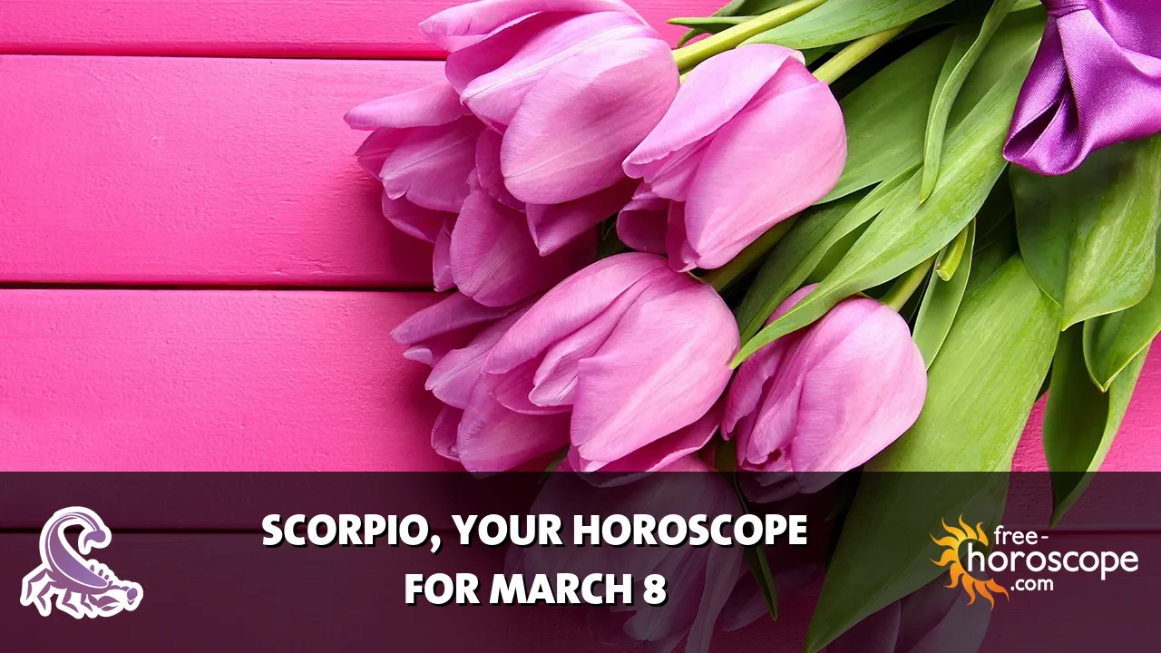 Horoscope Scorpio - Sunday, March 8, 2026
