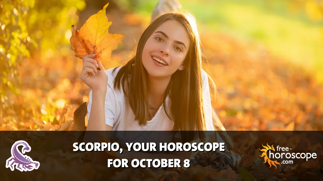 Horoscope Scorpio - Thursday, October 8, 2026