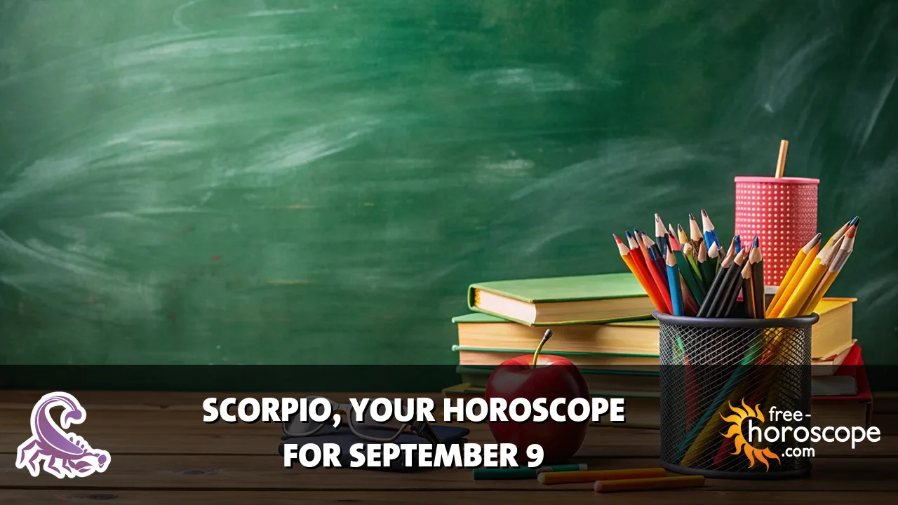 Horoscope Scorpio - Wednesday, September 9, 2026
