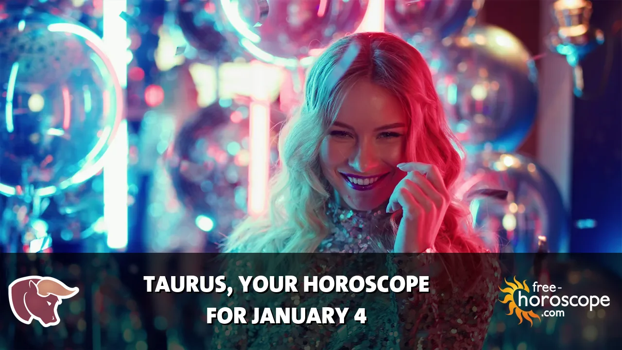Horoscope Taurus - Sunday, January 4, 2026