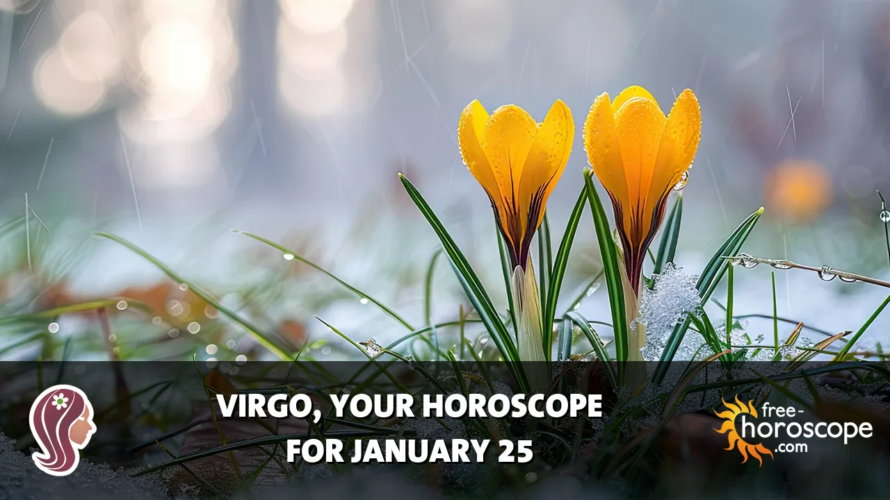 Horoscope Virgo - Sunday, January 25, 2026