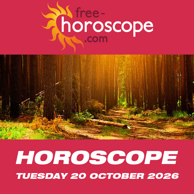 Aquarius's daily horoscope for October 20, 2026