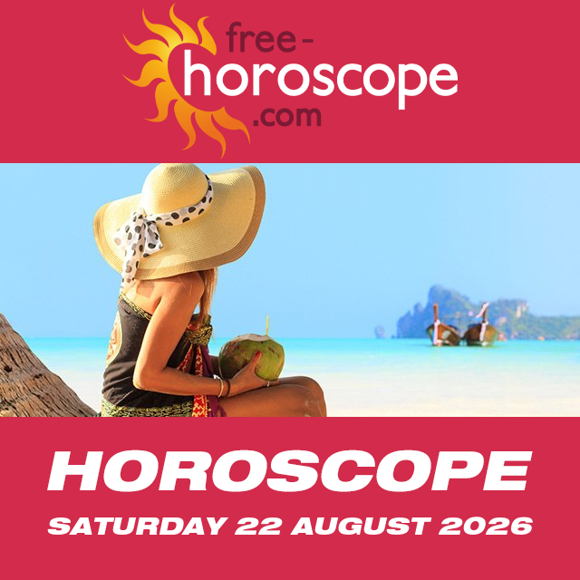 Aquarius's daily horoscope for August 22, 2026