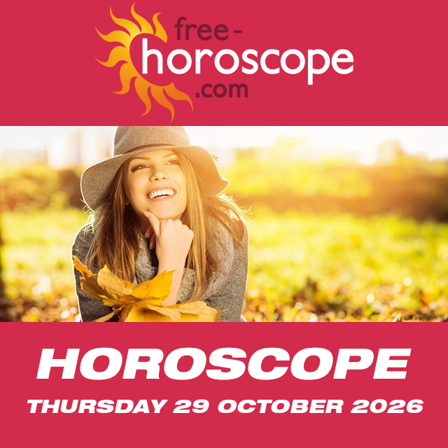 Aquarius's daily horoscope for October 29, 2026