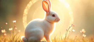 The Rabbit, someone who likes to surprise!